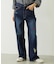 DOODLE EMBROIDERED DENIM PANTS