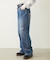 DOODLE EMBROIDERED DENIM PANTS
