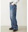 DOODLE EMBROIDERED DENIM PANTS