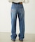 DOODLE EMBROIDERED DENIM PANTS