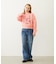 DOODLE EMBROIDERED DENIM PANTS