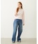 DOODLE EMBROIDERED DENIM PANTS