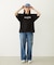 DOODLE EMBROIDERED DENIM PANTS