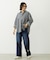 DOODLE EMBROIDERED DENIM PANTS