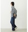 DOODLE EMBROIDERED DENIM PANTS