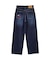 DOODLE EMBROIDERED DENIM PANTS