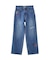 DOODLE EMBROIDERED DENIM PANTS