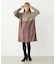 COLOR BLOCK SHIRT DRESS