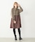 COLOR BLOCK SHIRT DRESS
