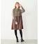 COLOR BLOCK SHIRT DRESS