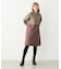 COLOR BLOCK SHIRT DRESS