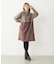 COLOR BLOCK SHIRT DRESS