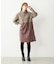 COLOR BLOCK SHIRT DRESS