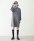COLOR BLOCK SHIRT DRESS