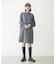 COLOR BLOCK SHIRT DRESS