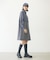 COLOR BLOCK SHIRT DRESS