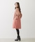 COLOR BLOCK SHIRT DRESS