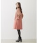 COLOR BLOCK SHIRT DRESS