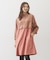 COLOR BLOCK SHIRT DRESS