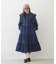 DENIM TIERED DRESS