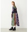 PLAID PATCHWORK SHIRT DRESS