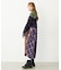 PLAID PATCHWORK SHIRT DRESS