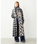PLAID PATCHWORK SHIRT DRESS