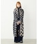 PLAID PATCHWORK SHIRT DRESS
