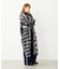 PLAID PATCHWORK SHIRT DRESS
