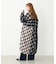 PLAID PATCHWORK SHIRT DRESS