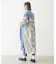 PLAID PATCHWORK SHIRT DRESS