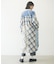 PLAID PATCHWORK SHIRT DRESS