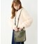 SQUARE PIPING SHOULDER BAG