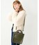 SQUARE PIPING SHOULDER BAG