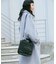 SQUARE PIPING SHOULDER BAG