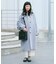 SQUARE PIPING SHOULDER BAG
