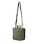 SQUARE PIPING SHOULDER BAG