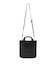 SQUARE PIPING SHOULDER BAG