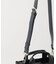 SQUARE PIPING SHOULDER BAG