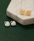 HEART PADLOCK STUD EARRINGS