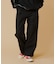 WIDE-LEG TWILL PANTS