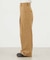 WIDE-LEG TWILL PANTS