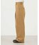WIDE-LEG TWILL PANTS