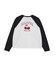 ROUND LOGO GLITTER CHERRY B/B TEE