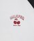 ROUND LOGO GLITTER CHERRY B/B TEE