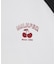 ROUND LOGO GLITTER CHERRY B/B TEE