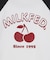 ROUND LOGO GLITTER CHERRY B/B TEE