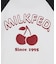 ROUND LOGO GLITTER CHERRY B/B TEE
