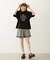 MILKFED. NEON LOGO WIDE S/S TEE