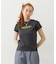 LINE LOGO FRENCH SLEEVE TOP